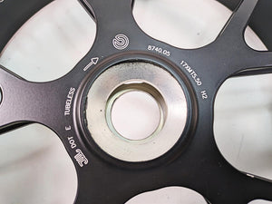 2011 Ducati Hypermotard 1100 Evo SP Rear Marchesini Wheel Rim 17x5.5 50221291AB