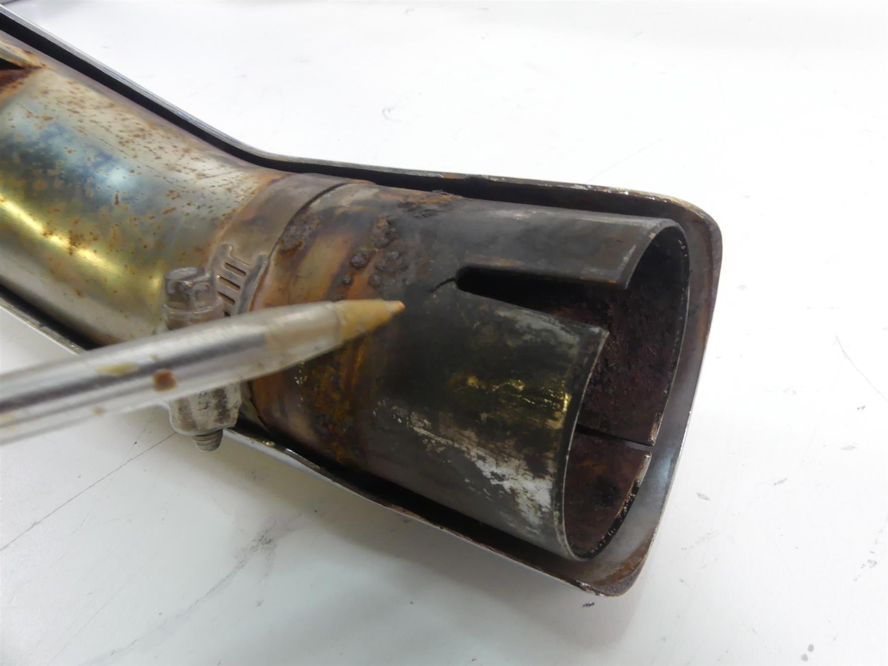 2006 Harley VRSCD Night V Rod Vance & Hines 2-into-1 Header Pipe Set -Read 17535 {{ shop.shopifyCountryName }} - Mototech271
