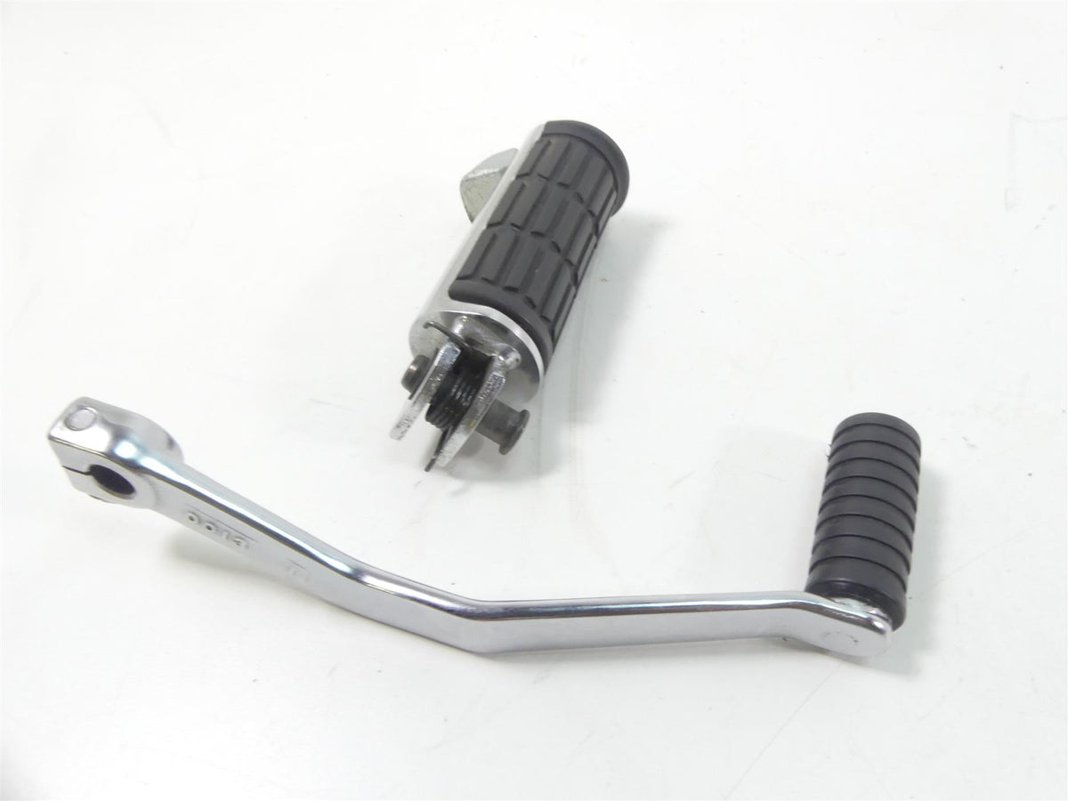 2004 Kawasaki VN1600 Meanstreak Front Left Footpeg & Shifter Set 34003-0036 {{ shop.shopifyCountryName }} - Mototech271