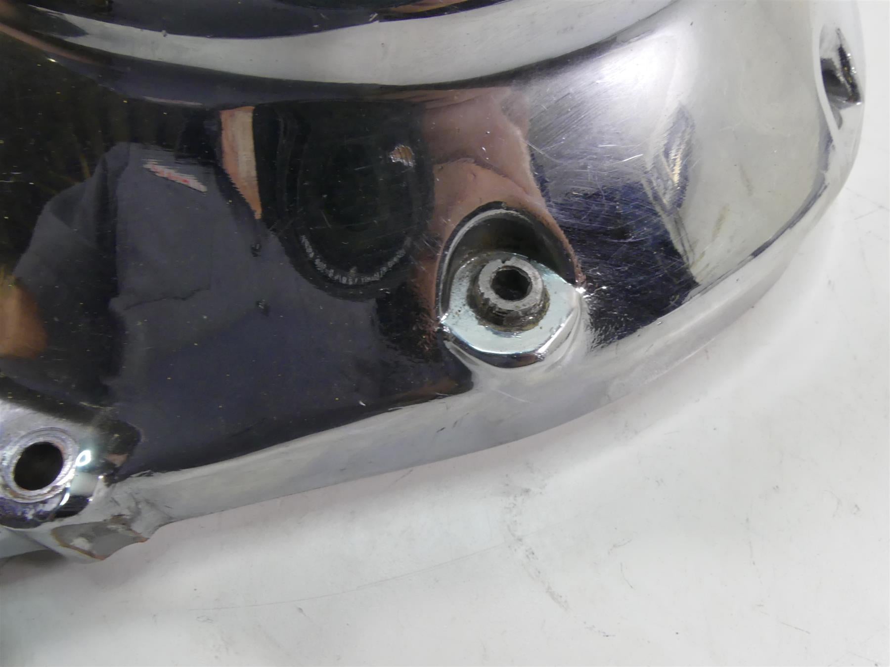 1989 Harley Touring FLTC Tour Glide Outer Primary Drive Clutch Cover 60606-89 {{ shop.shopifyCountryName }} - Mototech271