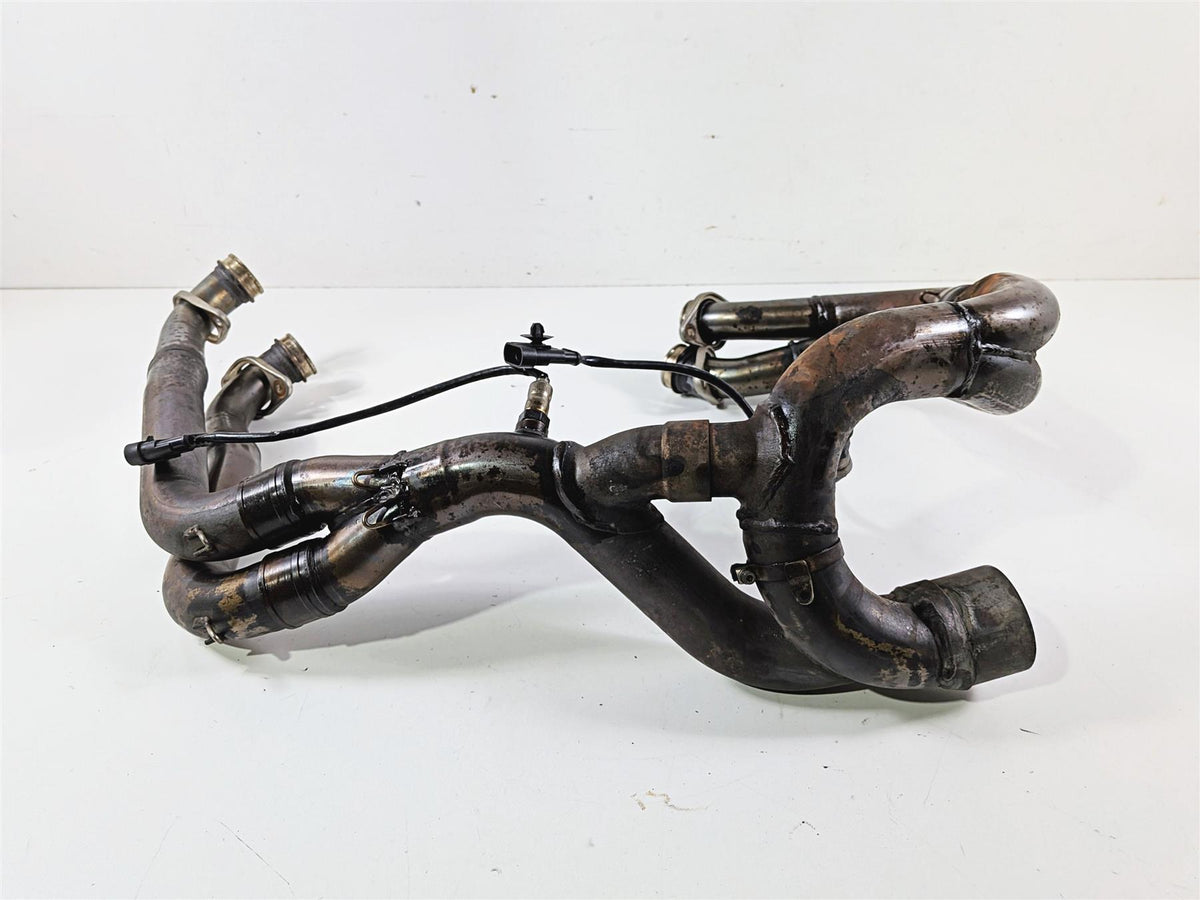 2018 Aprilia RSV4 RR Stock Exhaust Header Manifold Set 2B003106 {{ shop.shopifyCountryName }} - Mototech271