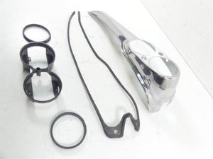 2009 Harley FXDL Dyna Low Rider Chrome Tank Dash Console Gauge Mount -Read 61695-05 | Mototech271