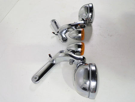 2015 Harley Touring FLHTKL Electra Glide Front Spot Light Blinker Set 68000021 {{ shop.shopifyCountryName }} - Mototech271