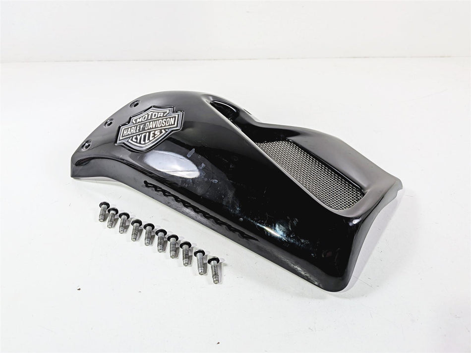 2012 Harley VRSCF Muscle V-Rod Vivid Black Right Neck Cover Fairing 66468-09-Mototech271