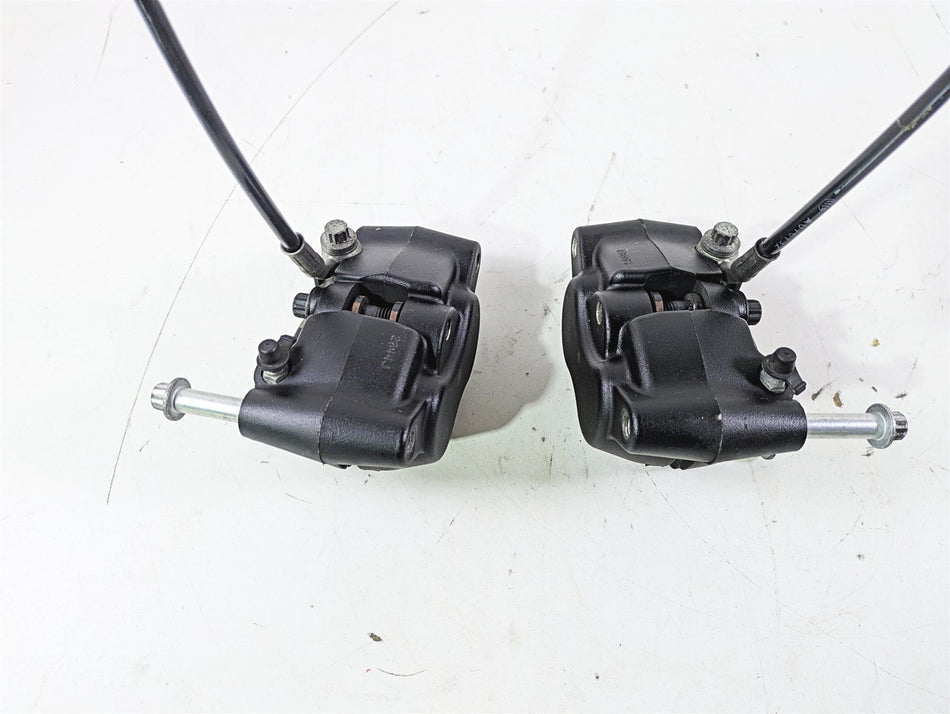 2015 Harley FXDL Dyna Low Rider Front Brake Caliper Set 41300001 41300002 {{ shop.shopifyCountryName }} - Mototech271