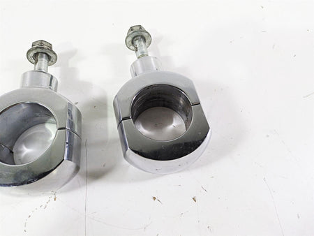 2003 Harley Softail FXSTDI Deuce 100th Aftermarket 2" Handlebar Riser Set {{ shop.shopifyCountryName }} - Mototech271
