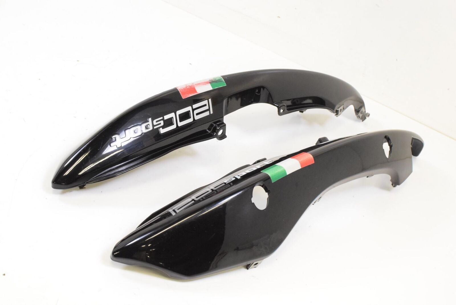 2008 Moto Guzzi Breva Sport 1200 Rear Tail Side Cover Cowl Fairing SET 5573330 | Mototech271