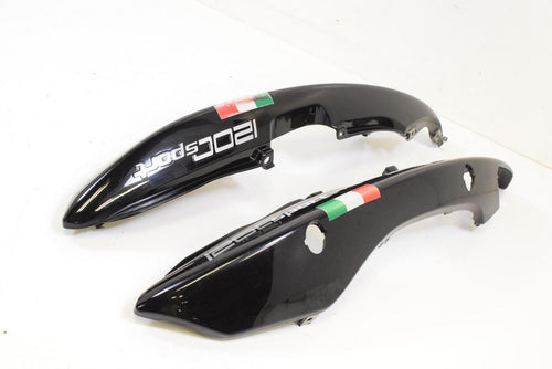 2008 Moto Guzzi Breva Sport 1200 Rear Tail Side Cover Cowl Fairing SET 5573330 | Mototech271