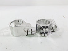 Load image into Gallery viewer, 2003 Kawasaki ZX9R Ninja Tarazon 46mm Clip On Handle Bar Clamp Set for 22mm Bar
