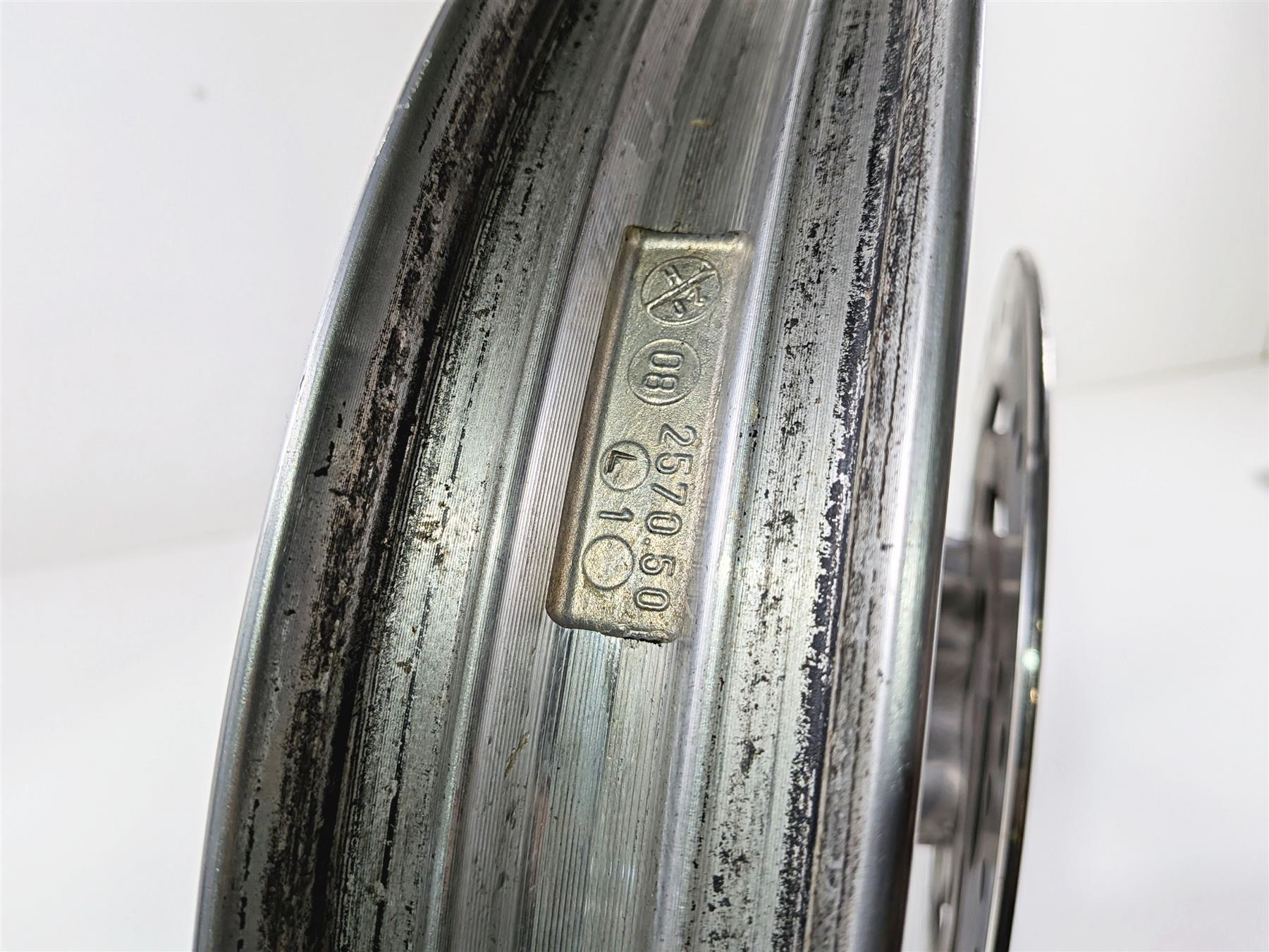 2009 Harley FXCWC Softail Rocker Straight 19x2.5 Front Wheel - Read 41526-08 {{ shop.shopifyCountryName }} - Mototech271