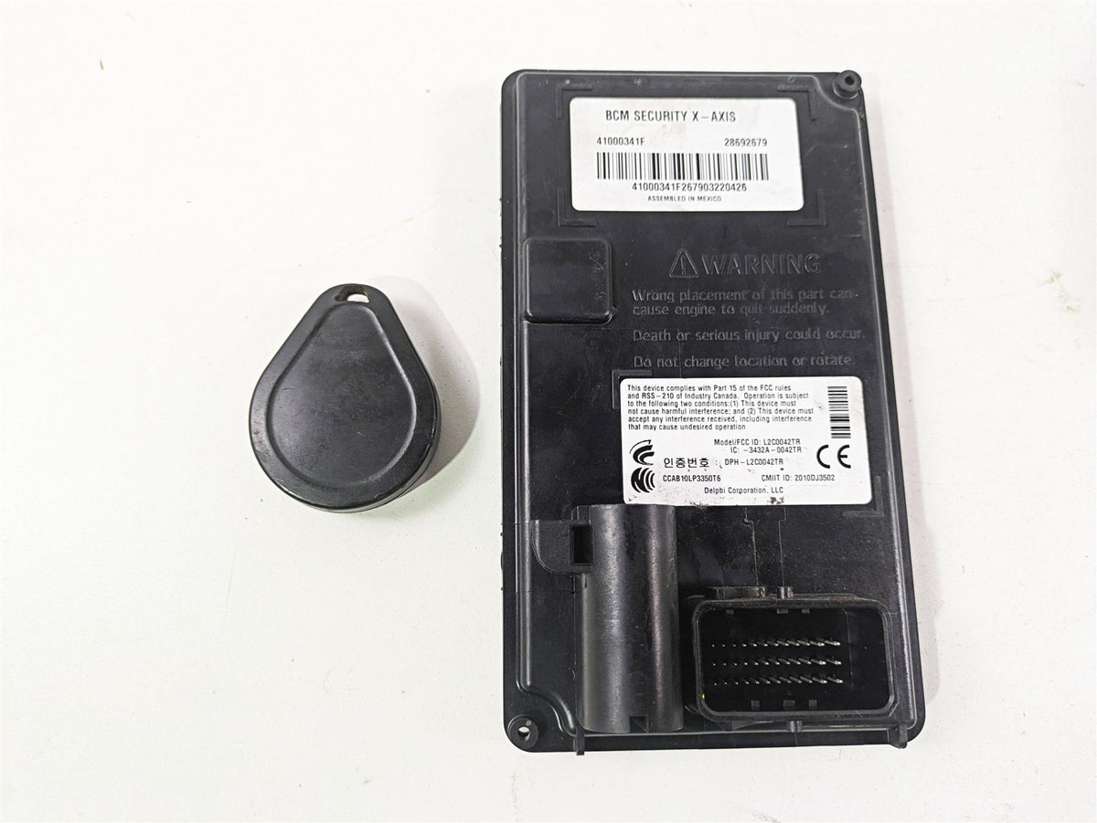 2021 Harley Touring FLTRX Road Glide Bcm Security X-Axis Module + Fob 41000341F {{ shop.shopifyCountryName }} - Mototech271