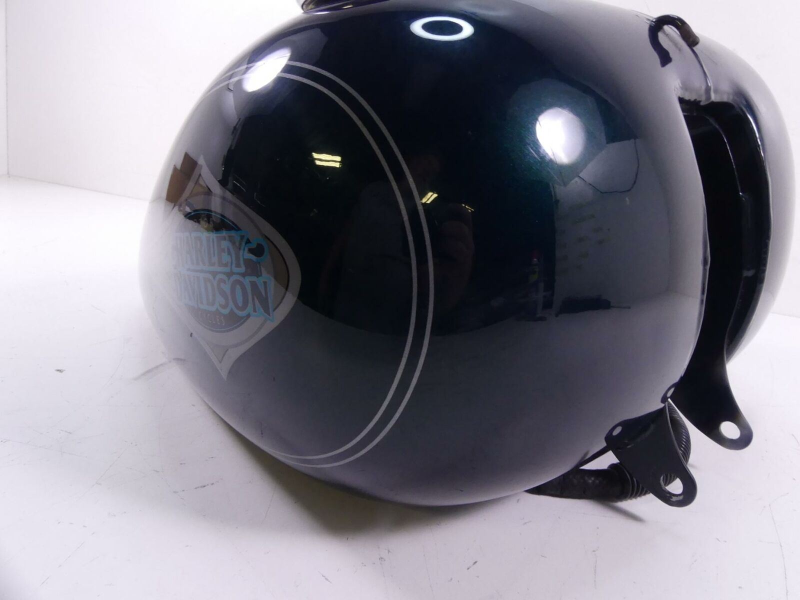 2001 Harley Softail FLSTC Heritage Nice Fuel Gas Tank - Jade Sunglo 62180-00D {{ shop.shopifyCountryName }} - Mototech271