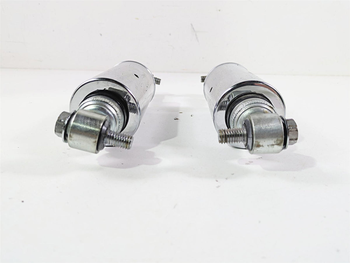 2008 Ultima Motorcycles Fat Bastard Chrome Adjustable Rear Shock Damper Set {{ shop.shopifyCountryName }} - Mototech271