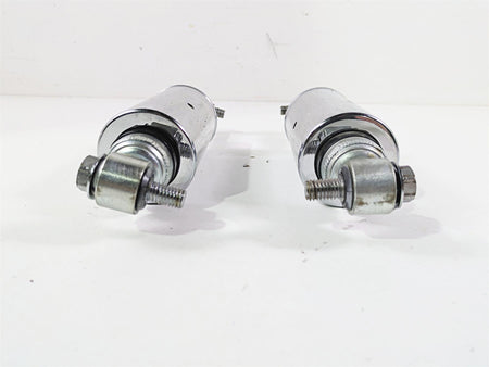 2008 Ultima Motorcycles Fat Bastard Chrome Adjustable Rear Shock Damper Set {{ shop.shopifyCountryName }} - Mototech271