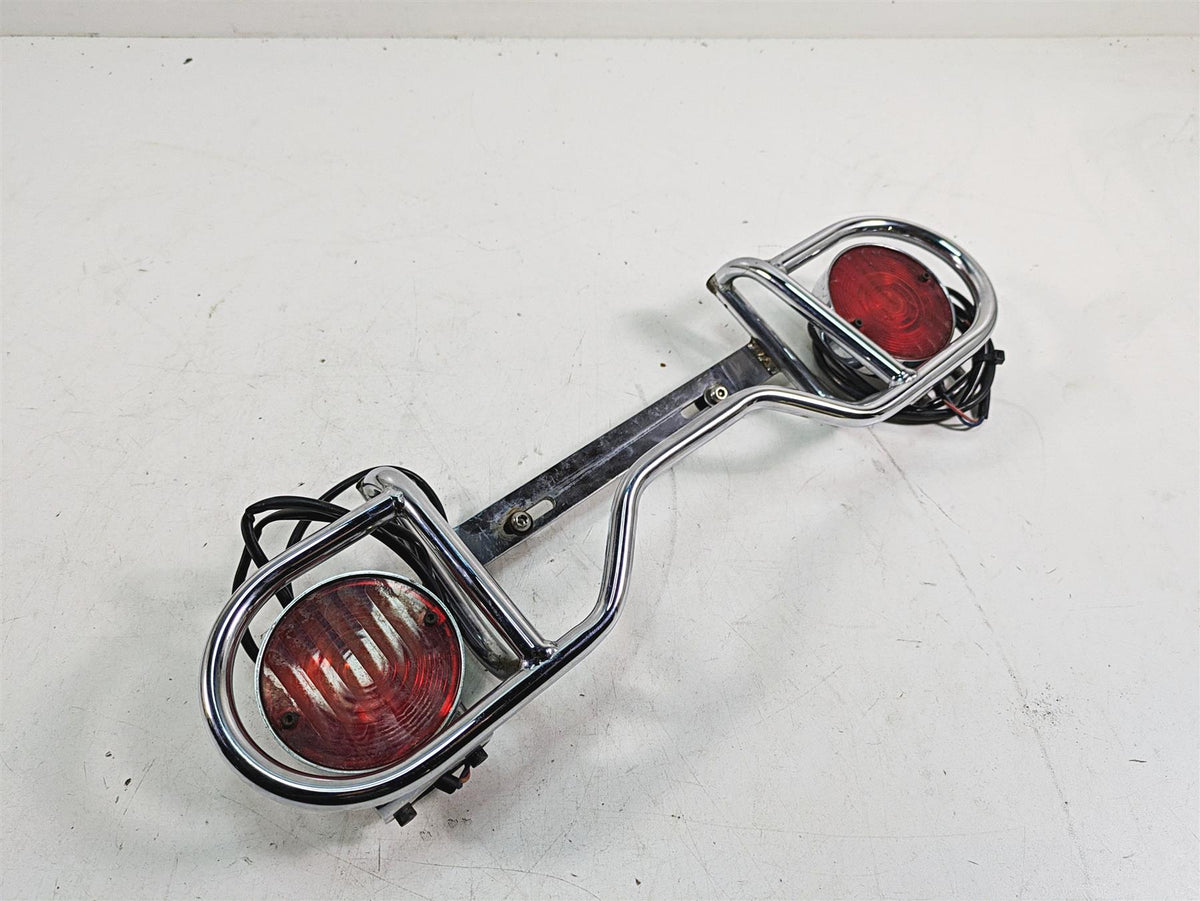 1999 Harley Touring FLHTC Electra Glide Rear Plate Holder Light Bar 68230-97 {{ shop.shopifyCountryName }} - Mototech271