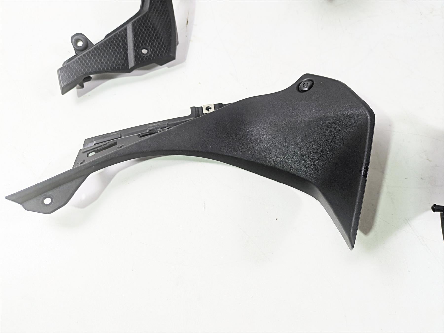2020 Kawasaki ZX6R ZX636 Ninja Black Molded Plastic Infill Fairing Cover Set {{ shop.shopifyCountryName }} - Mototech271