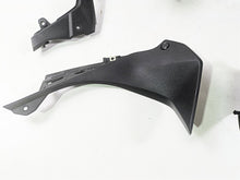 Load image into Gallery viewer, 2020 Kawasaki ZX6R ZX636 Ninja Black Molded Plastic Infill Fairing Cover Set
