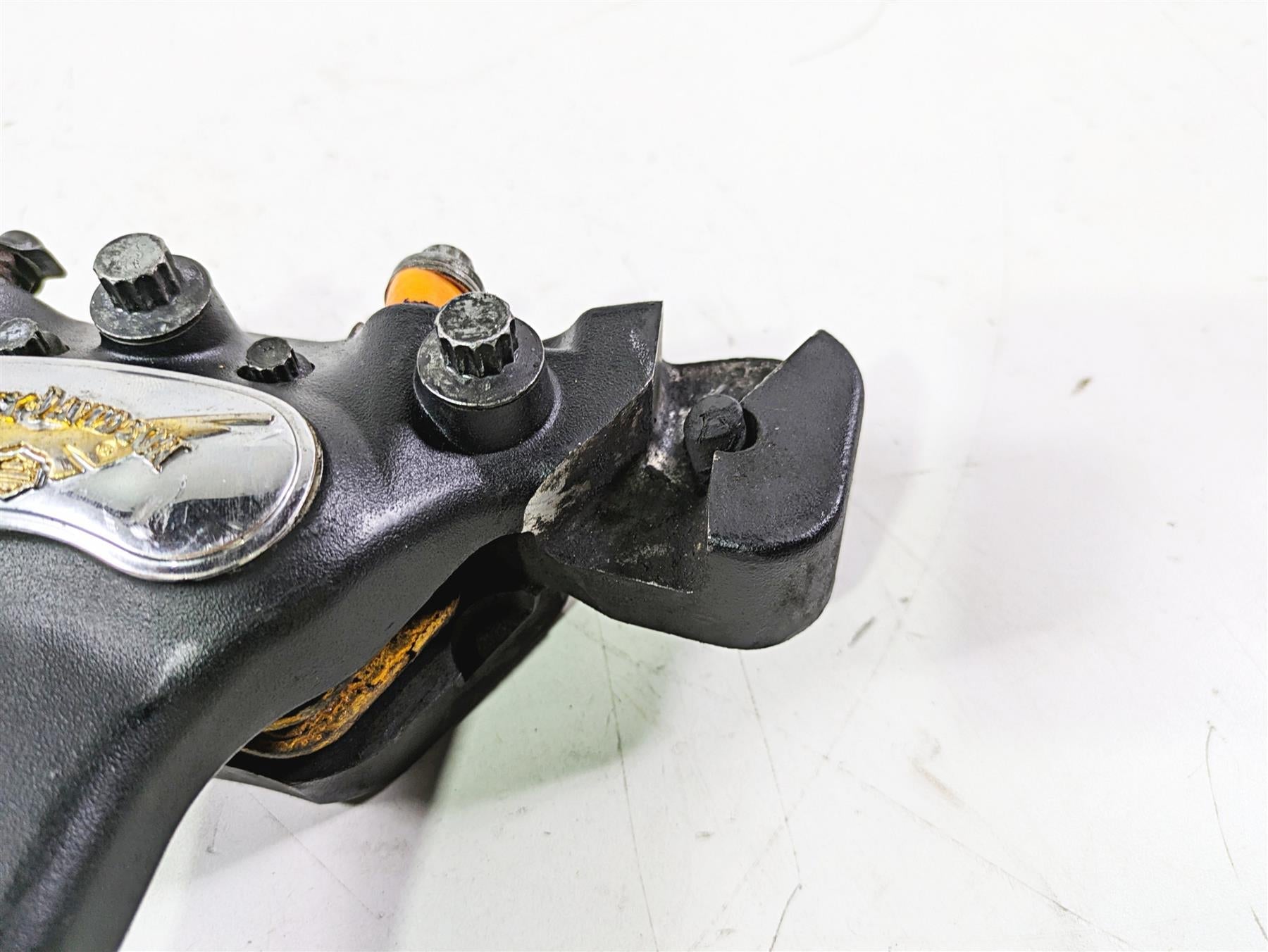 2003 Harley Softail FXSTDI Deuce 100th Rear Brake Caliper 44441-00A {{ shop.shopifyCountryName }} - Mototech271