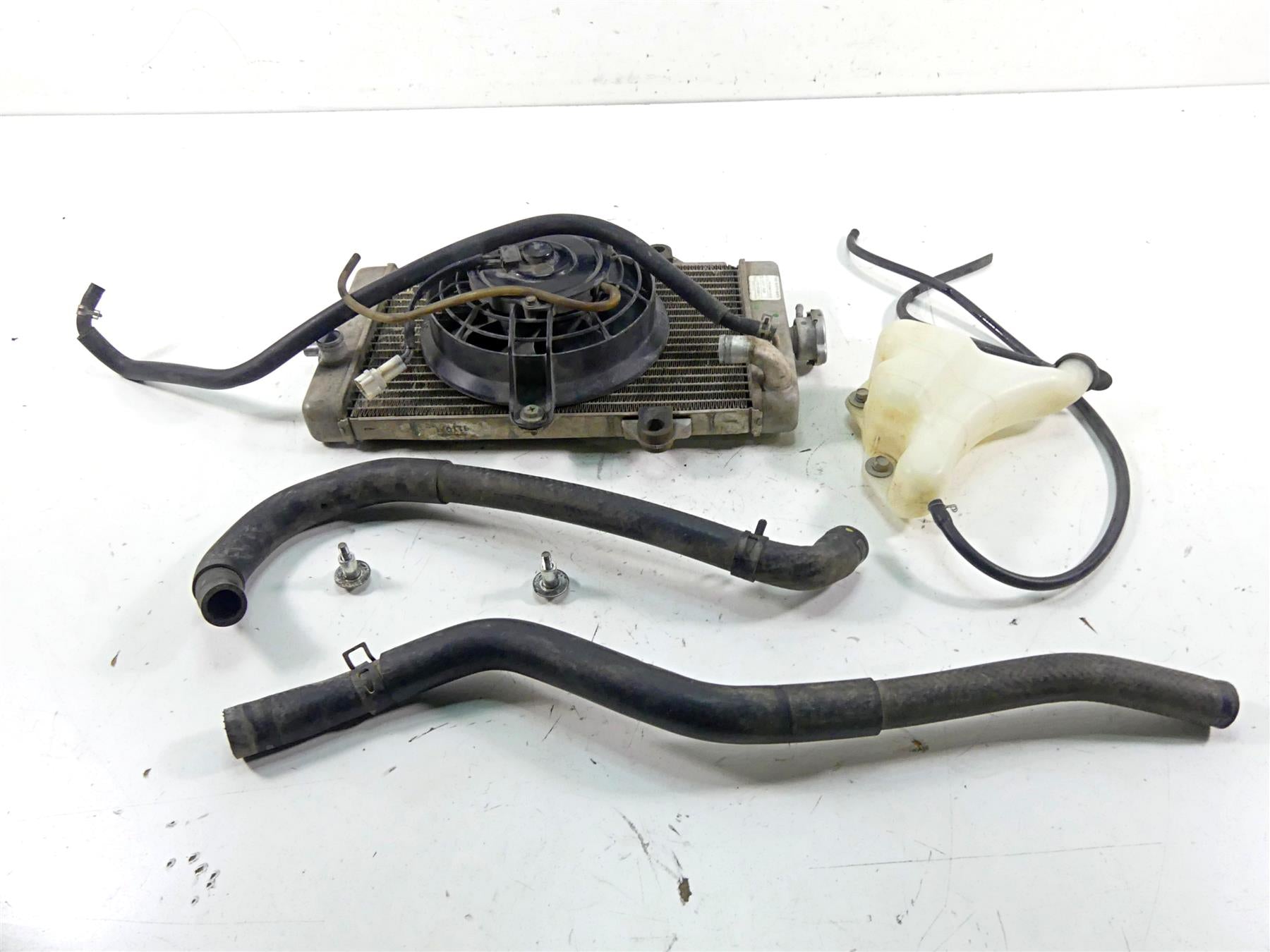 2017 Yamaha YFM Raptor 700R SE Radiator Fan Reservoir Hoses Set 1PE-E2460-01-00 | Mototech271