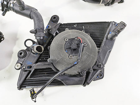 2015 Ducati Diavel Dark Right Coolant Radiator Fan Set 54840881B-Mototech271