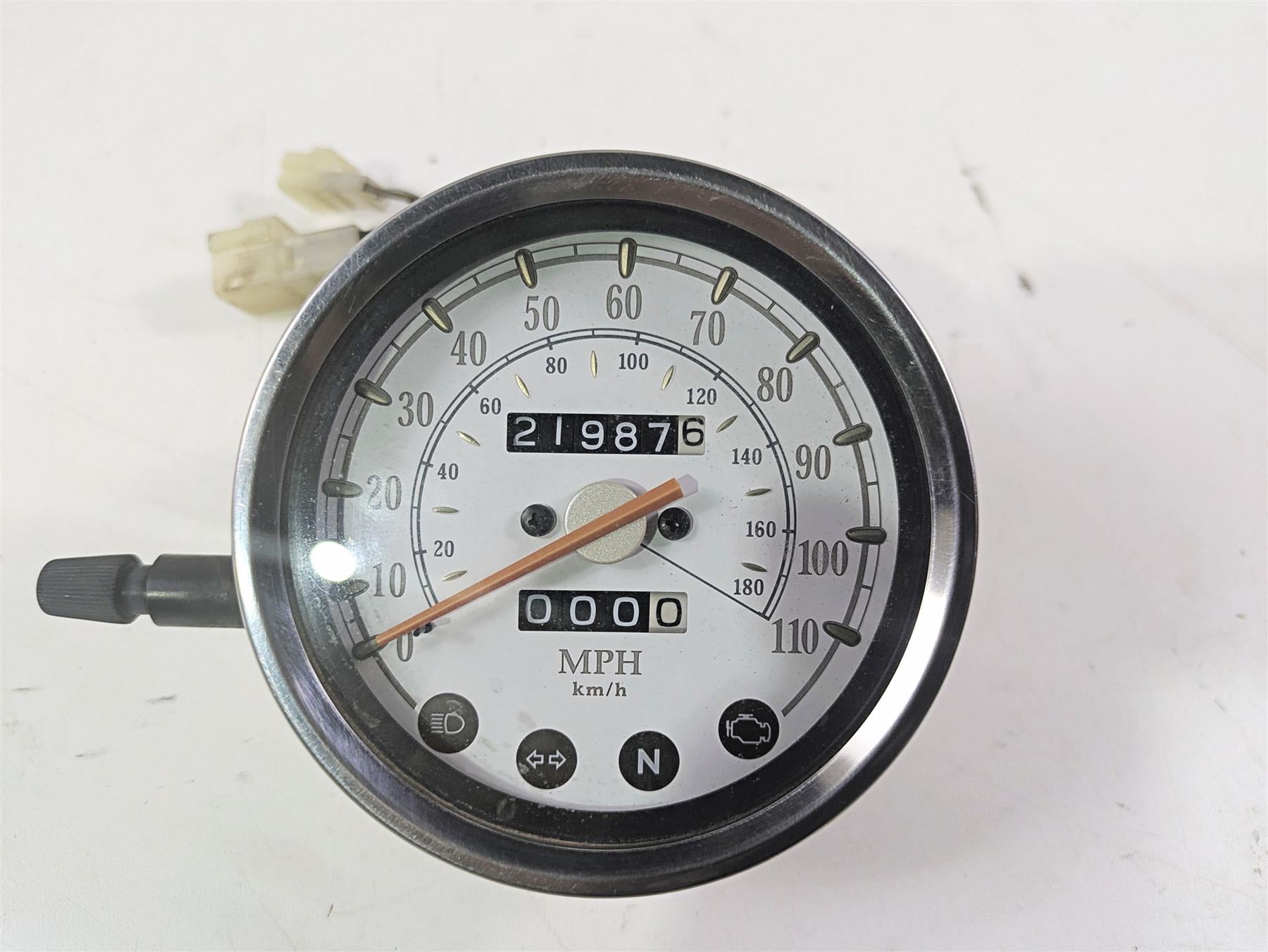 2006 Yamaha XVS650 V-Star Classic Speedometer Gauge - 21k 5SC-83580-50-00 {{ shop.shopifyCountryName }} - Mototech271