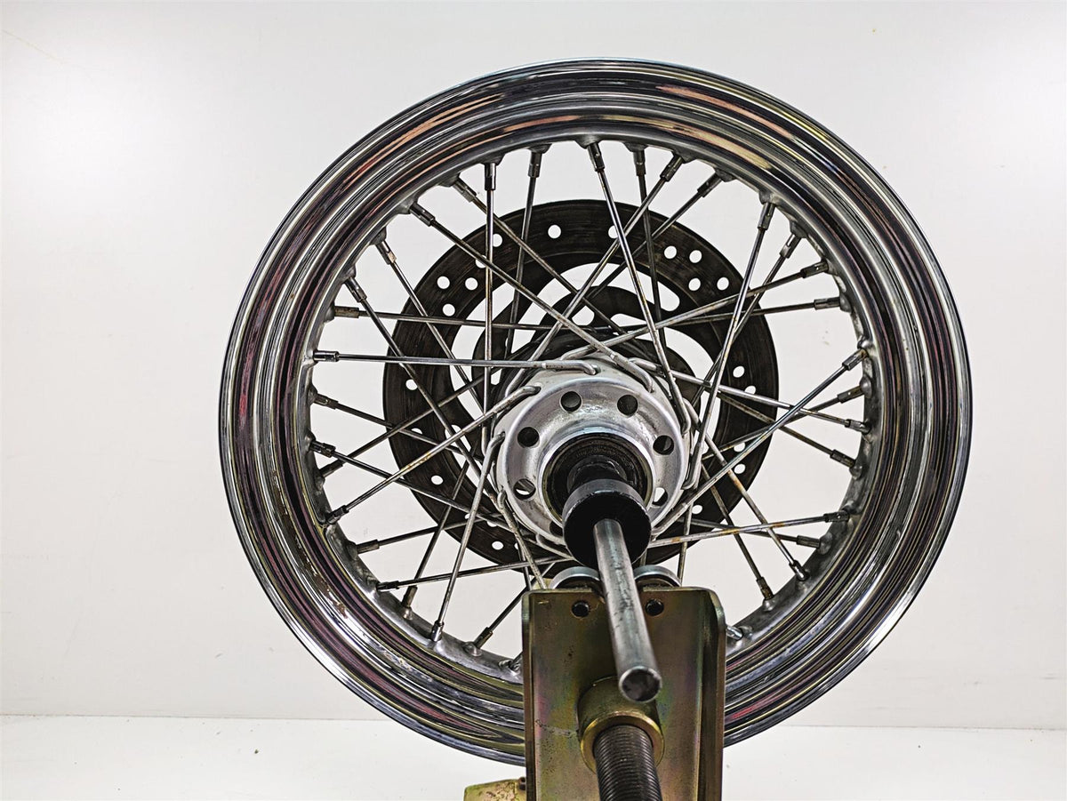 2013 Harley Softail FLSTC Heritage Classic 16x3 Front Wheel Rim & Cover 41559-08 {{ shop.shopifyCountryName }} - Mototech271