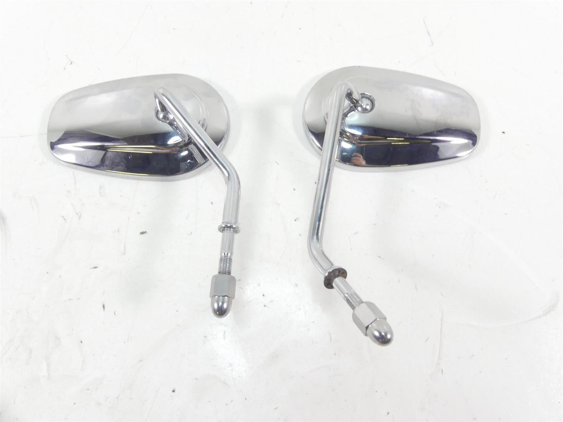2007 Harley FLHTCU SE2 CVO Electra Glide Chrome Mirror Set 91950-07 91951-07 {{ shop.shopifyCountryName }} - Mototech271