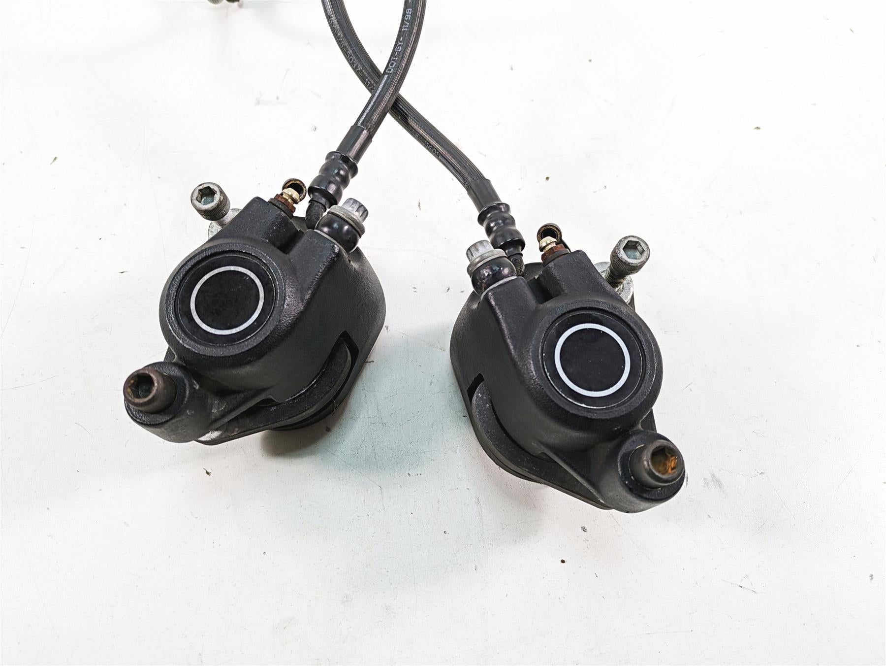 1999 Harley Dyna FXDL Low Rider Front Brake Caliper & Line Set 44023-83 44046-84 {{ shop.shopifyCountryName }} - Mototech271
