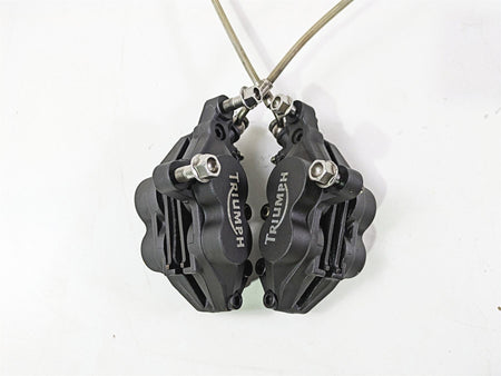 2006 Triumph Rocket 3 Front Brake Caliper Set & Lines T2020837 T2020388 {{ shop.shopifyCountryName }} - Mototech271