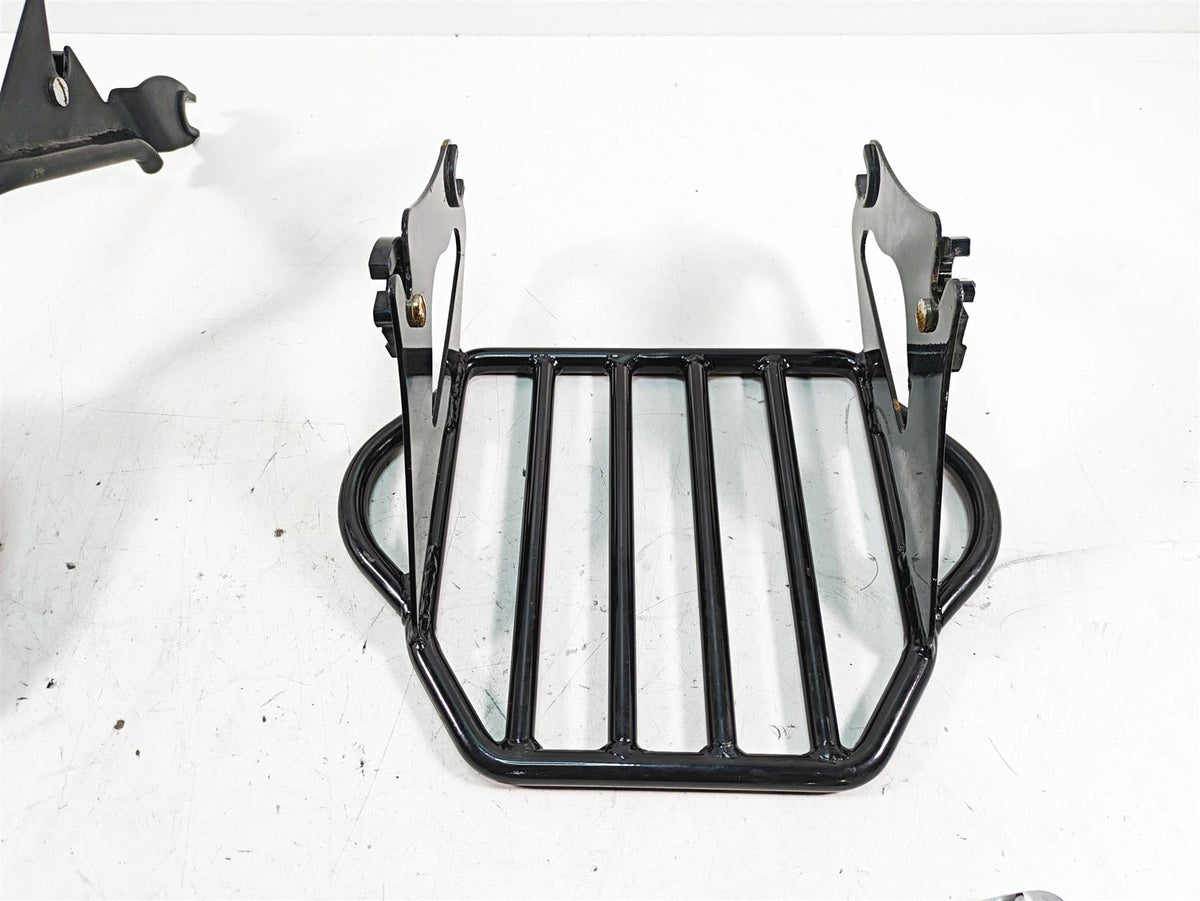 2013 Harley Touring FLHX Street Glide Sissy Bar Luggage Rack & Mounts Set -Read {{ shop.shopifyCountryName }} - Mototech271