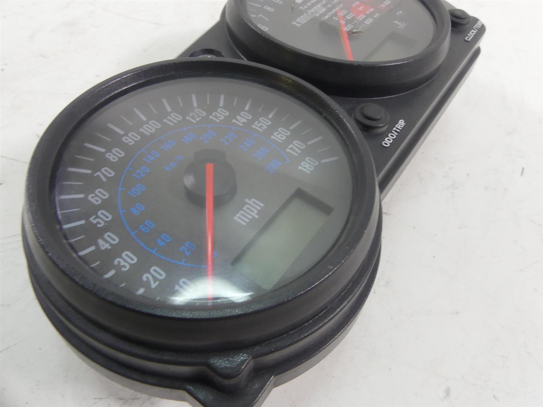 2001 Kawasaki ZX600J2 ZX6R Ninja Speedometer Speedo Gauge 55K 28011-1203 {{ shop.shopifyCountryName }} - Mototech271
