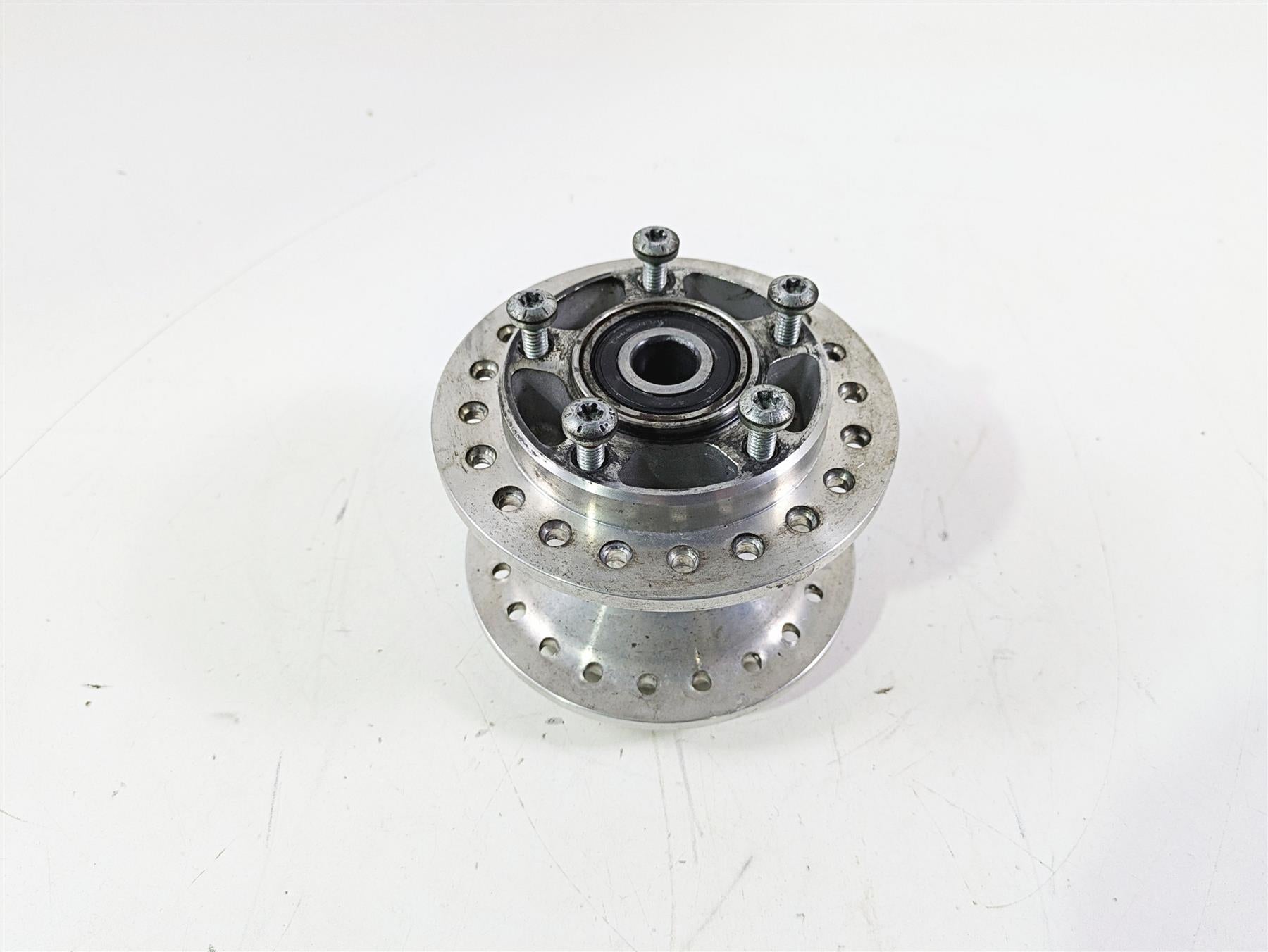 2002 Harley Dyna FXDL Low Rider Front Wheel Spoke Rim Hub 3/4" Axle 43627-00A {{ shop.shopifyCountryName }} - Mototech271
