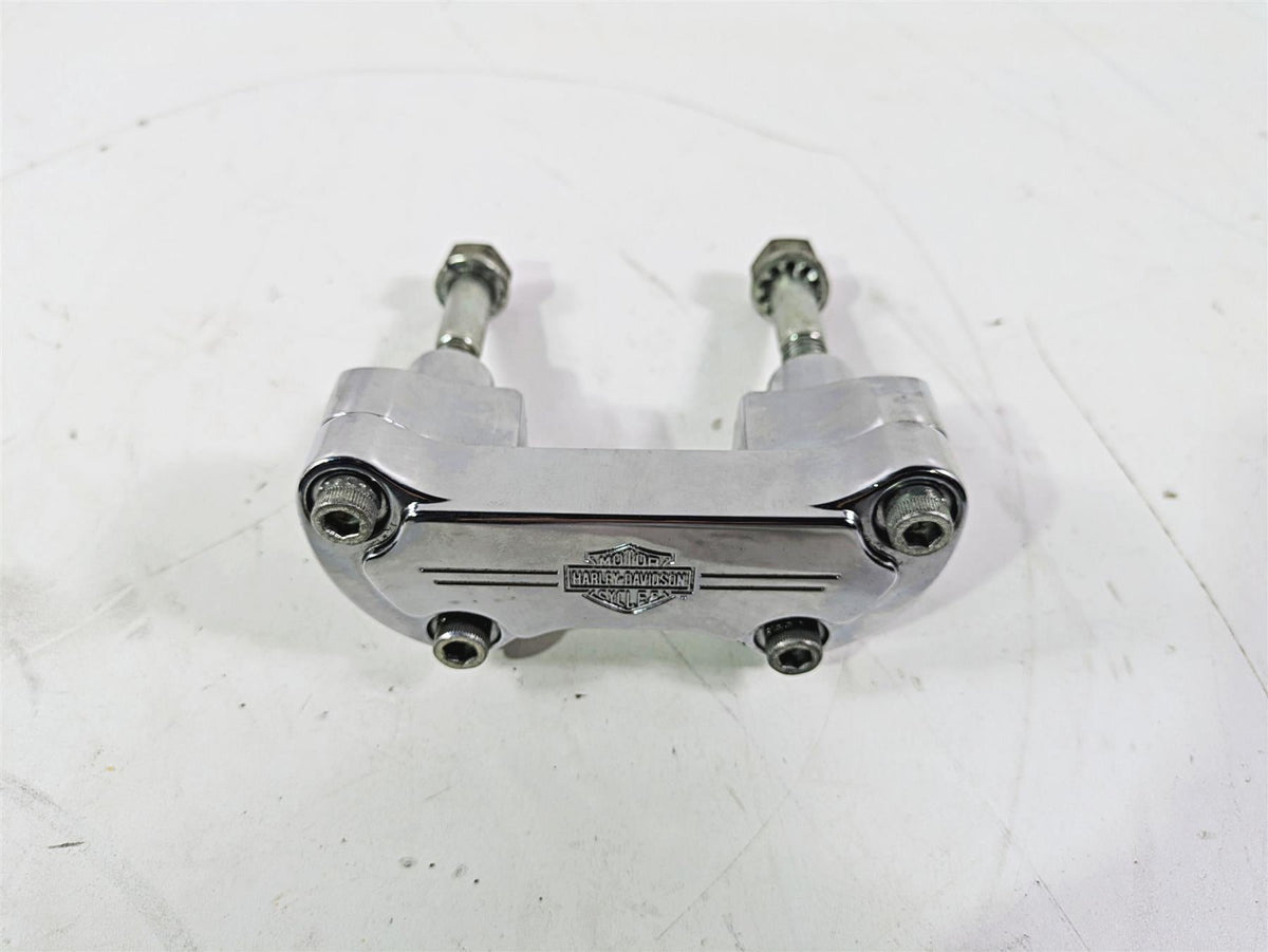 2008 Harley FLSTC 105TH Softail Heritage Handlebar Riser Holder Set 56567-86B {{ shop.shopifyCountryName }} - Mototech271