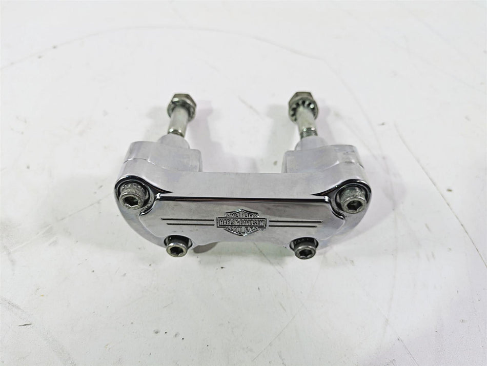 2008 Harley FLSTC 105TH Softail Heritage Handlebar Riser Holder Set 56567-86B {{ shop.shopifyCountryName }} - Mototech271