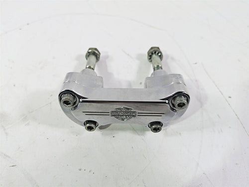 2008 Harley FLSTC 105TH Softail Heritage Handlebar Riser Holder Set 56567-86B | Mototech271