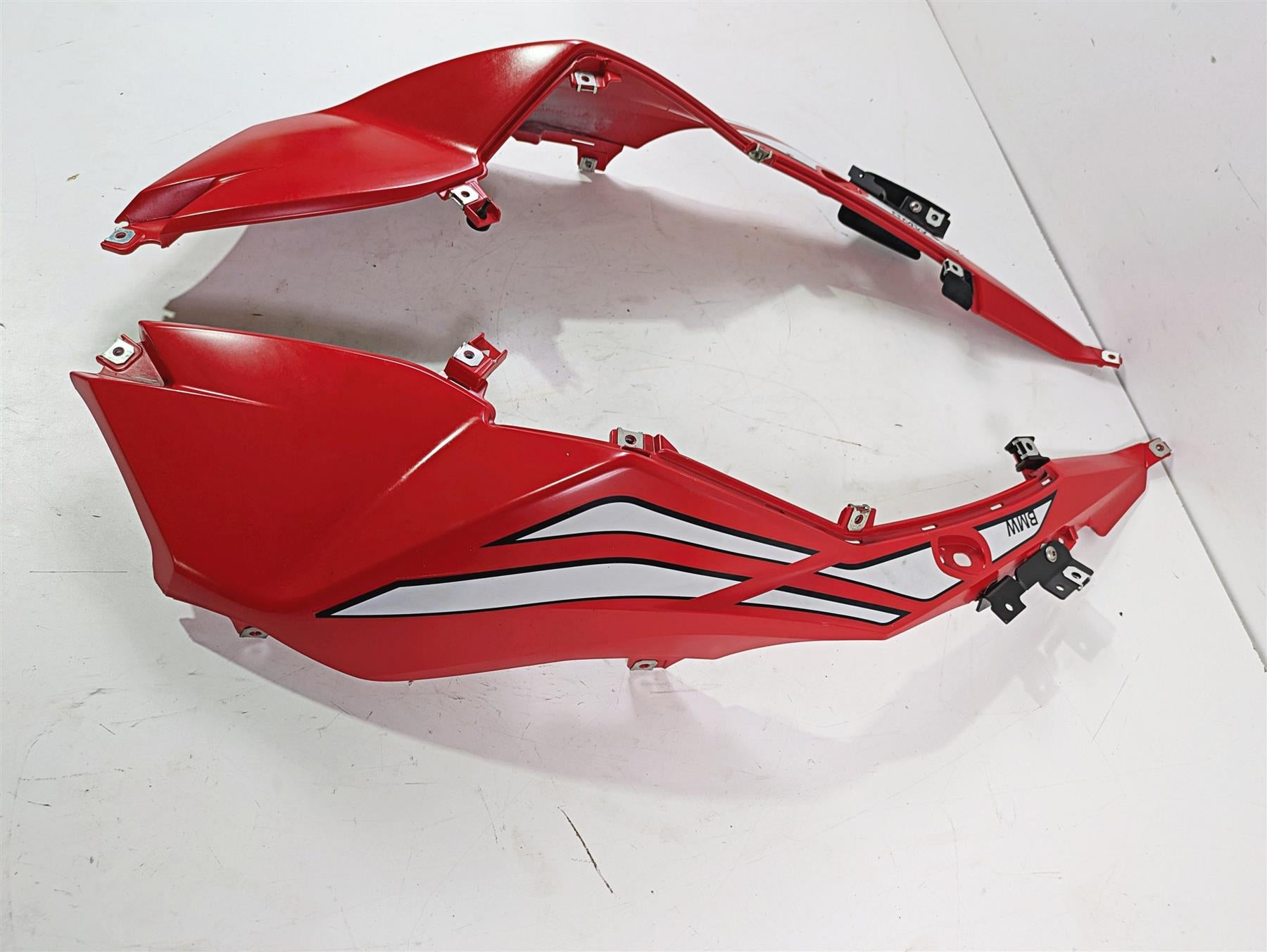 2017 BMW F800GS Adv K75 Upper Tank Cover Fairing Set Racing Red 46638555625 {{ shop.shopifyCountryName }} - Mototech271