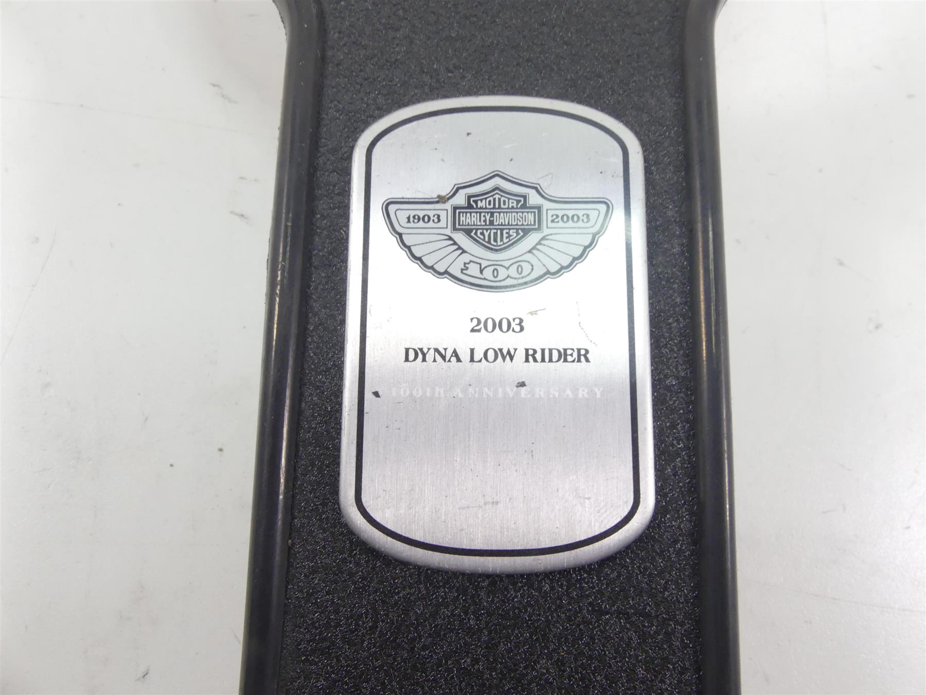 2003 Harley Dyna 100TH FXDL Low Rider Fuel Tank Dash Console Cover 61244-02 {{ shop.shopifyCountryName }} - Mototech271