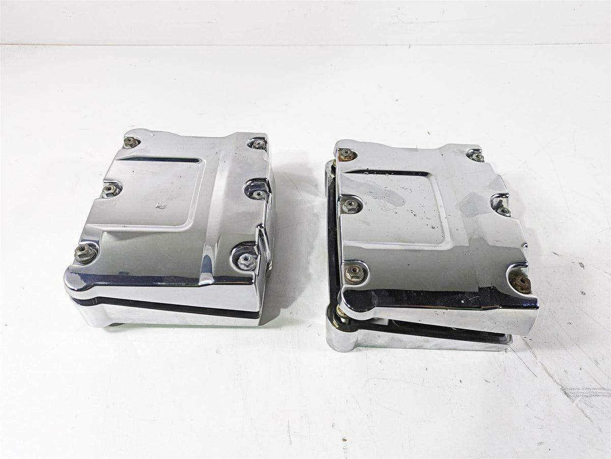2003 Harley Dyna FXDL Low Rider 100TH Rocker Box Valve Cover Set 17571-99 {{ shop.shopifyCountryName }} - Mototech271