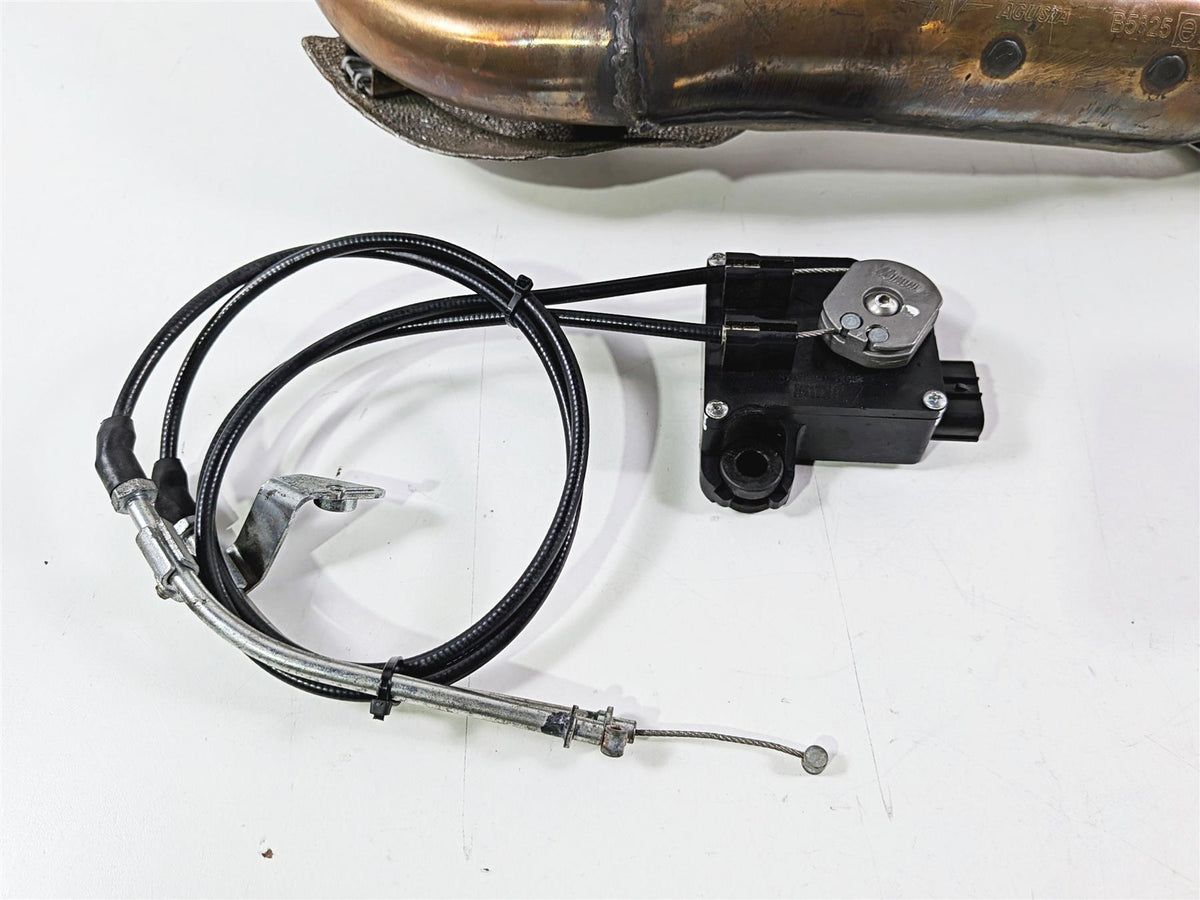 2016 Mv Agusta F3 800 RR Clean OEM Exhaust Header & Servo Motor 8A00B5825-Mototech271