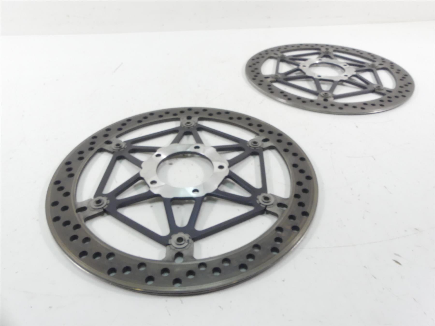 2017 Ducati Monster 1200 S Front Brembo Brake Rotor Disc Set 49241351A 49241341A {{ shop.shopifyCountryName }} - Mototech271