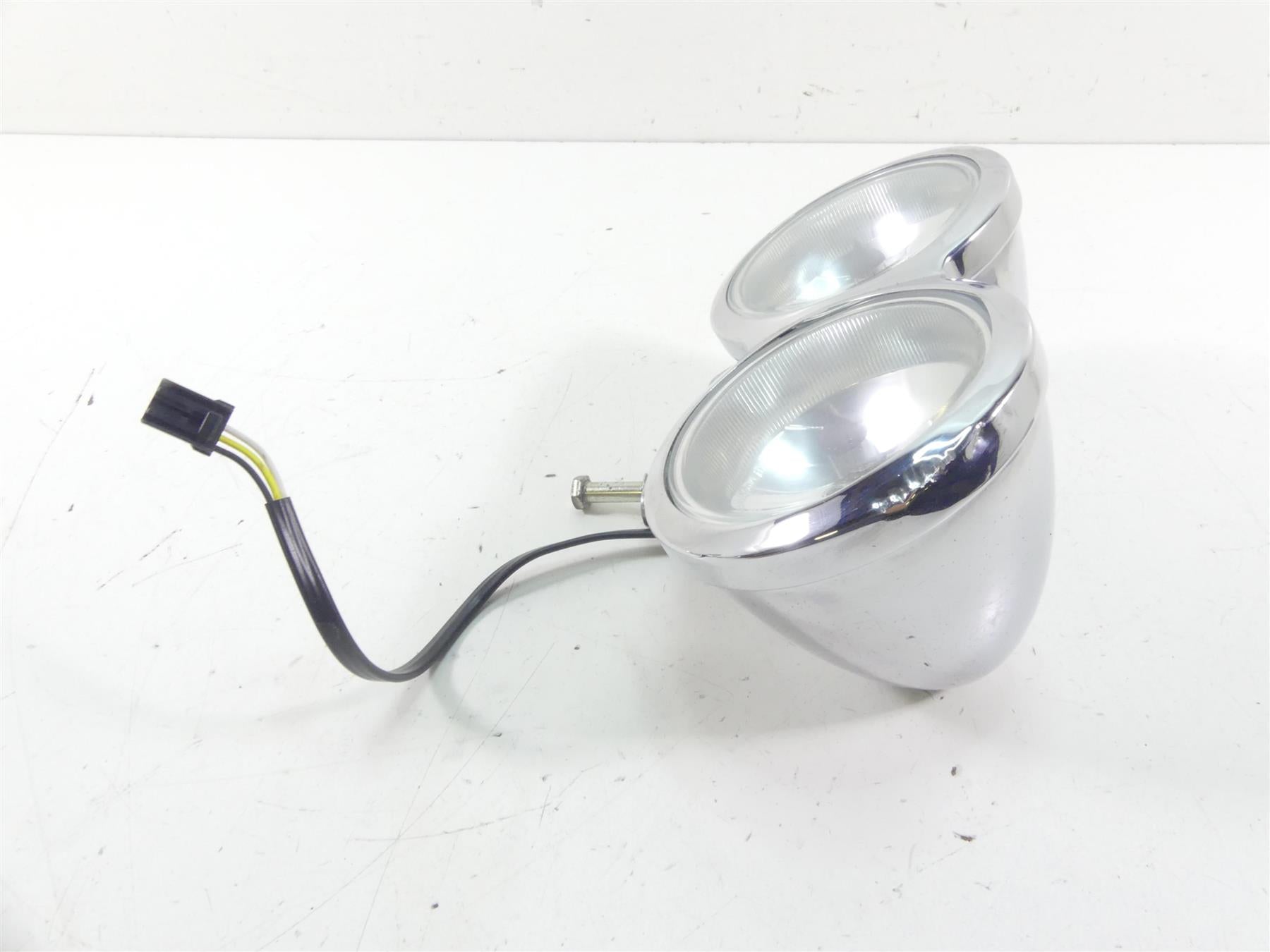 2009 Harley FXDF Dyna Fat Bob Headlight Head Light Bucket And Lens 69797-08 {{ shop.shopifyCountryName }} - Mototech271