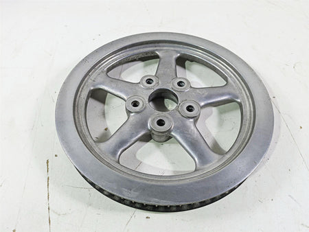 2009 Harley FXCWC Softail Rocker Rear Drive Belt Pulley 66T 1" 40585-08 {{ shop.shopifyCountryName }} - Mototech271