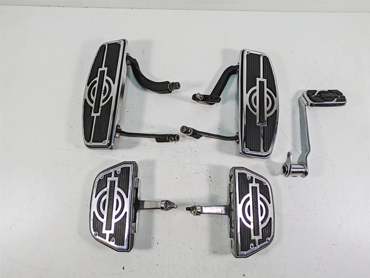 1999 Harley Touring FLHTC Electra Glide Front Rear Floor Board Set 52719-93B {{ shop.shopifyCountryName }} - Mototech271
