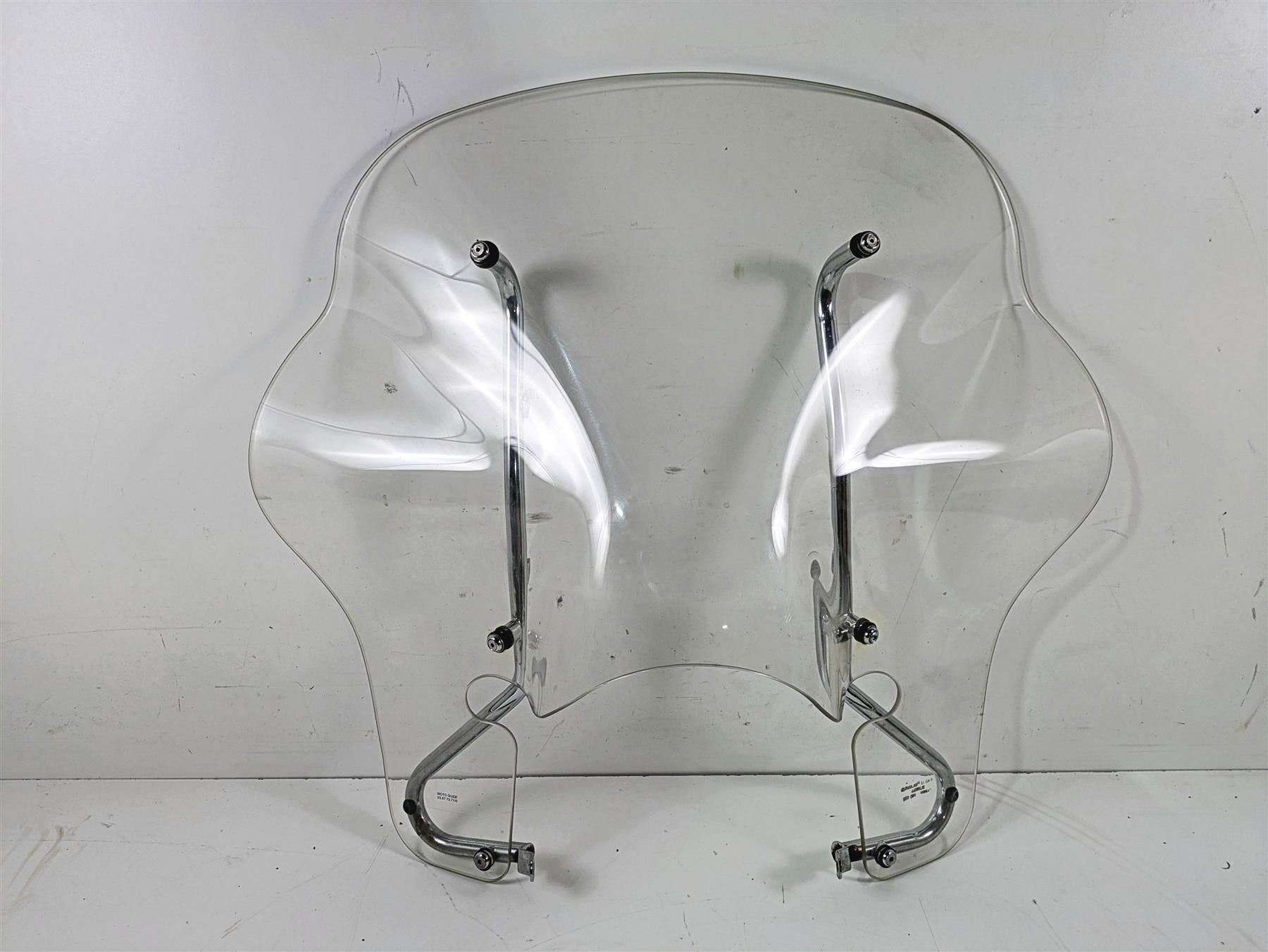 1998 Moto Guzzi California 1100 EV Big Wind Shield Screen & Mounts GU03575100 {{ shop.shopifyCountryName }} - Mototech271