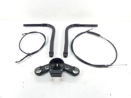2011 Harley Softail FXS Blackline 16" Ape Hanger Handlebar Triple Tree Set Read {{ shop.shopifyCountryName }} - Mototech271