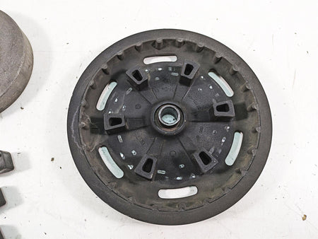 2008 Harley FLHTCU Electra Glide Rear Drive Belt Pulley 66T 1" + Mount 37781-08 {{ shop.shopifyCountryName }} - Mototech271