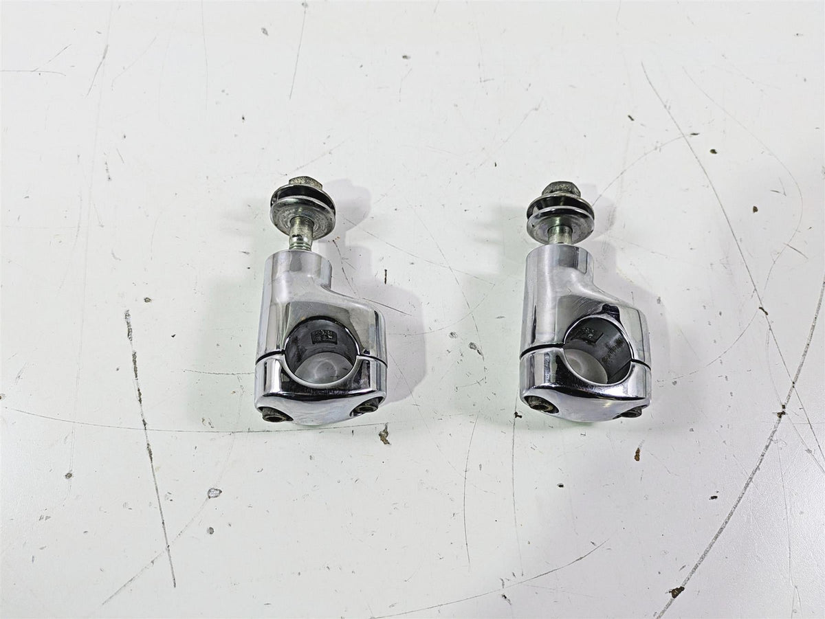 2007 Harley FXDWG Dyna Wide Glide Handlebar Riser Holder Clamp Mount 56613-06 {{ shop.shopifyCountryName }} - Mototech271