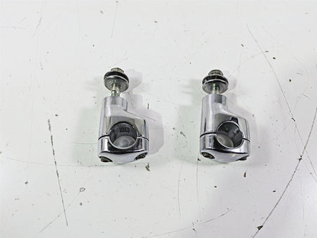 2007 Harley FXDWG Dyna Wide Glide Handlebar Riser Holder Clamp Mount 56613-06 {{ shop.shopifyCountryName }} - Mototech271