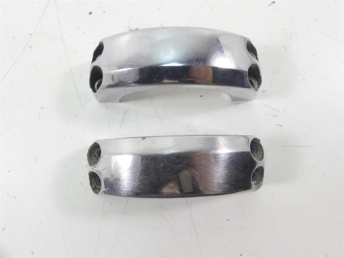2002 Harley Softail FXSTDI Deuce Front Fork Chrome Support Bracket {{ shop.shopifyCountryName }} - Mototech271