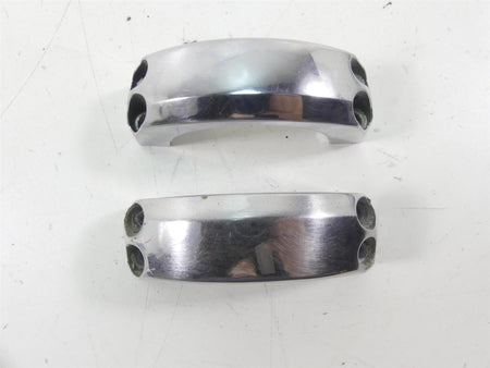 2002 Harley Softail FXSTDI Deuce Front Fork Chrome Support Bracket {{ shop.shopifyCountryName }} - Mototech271